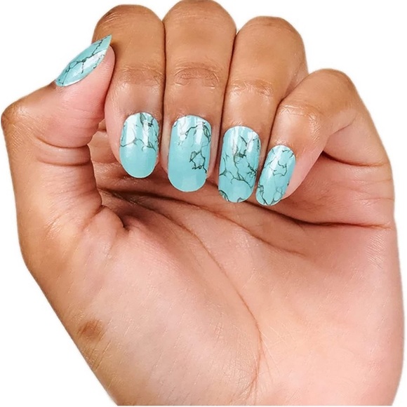 Color Street Nail Strips, New unopened pack, color is “ Mojave Turquoise” - Picture 4 of 7